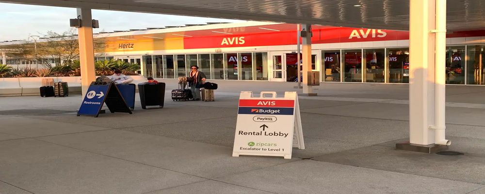 Avis Car Rental LAX Airport