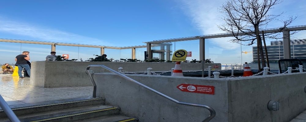 Los Angeles International Airport Smoking Zones by Terminal
