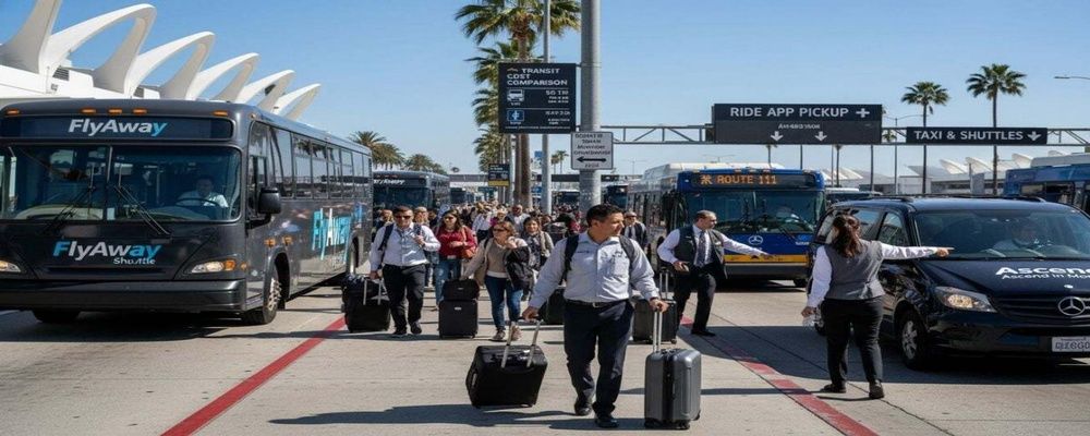 Services for SkyWest Airlines flyers at LAX Airport